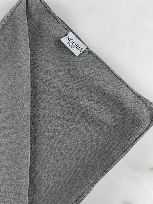 Plain Chiffon - ADMIRALTY GREY