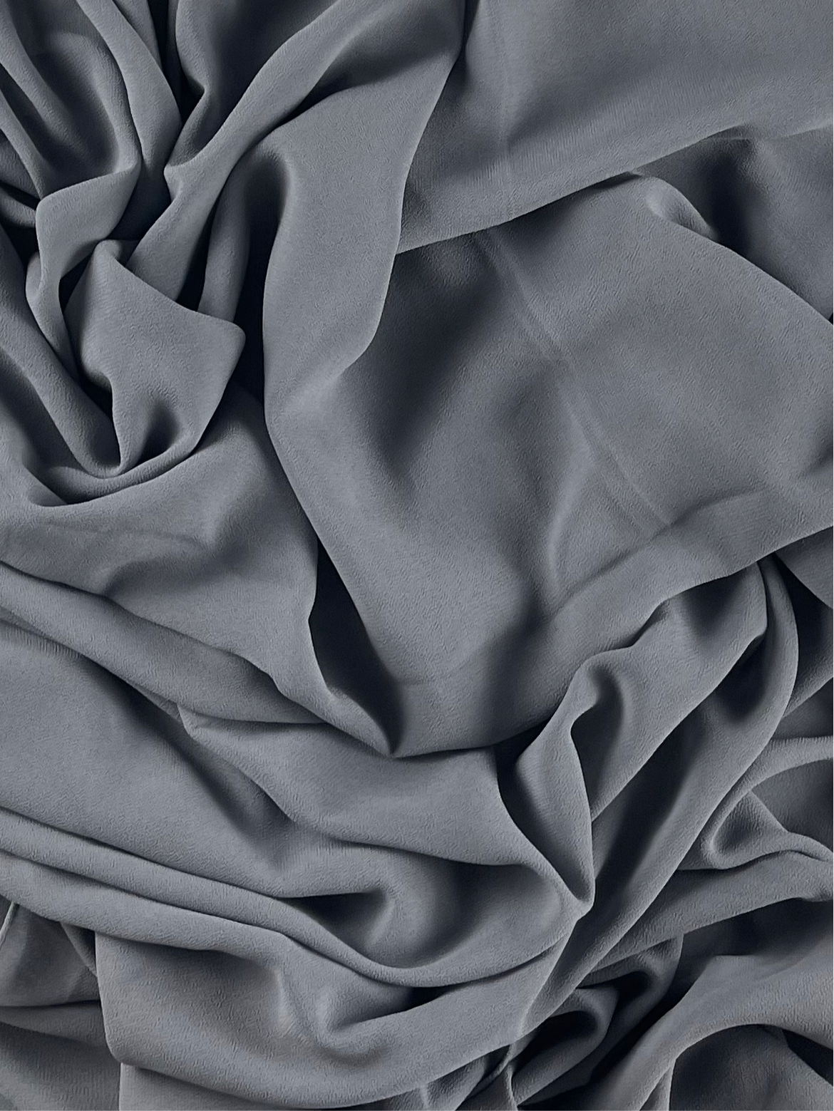 Plain Chiffon - FRIARS GREY