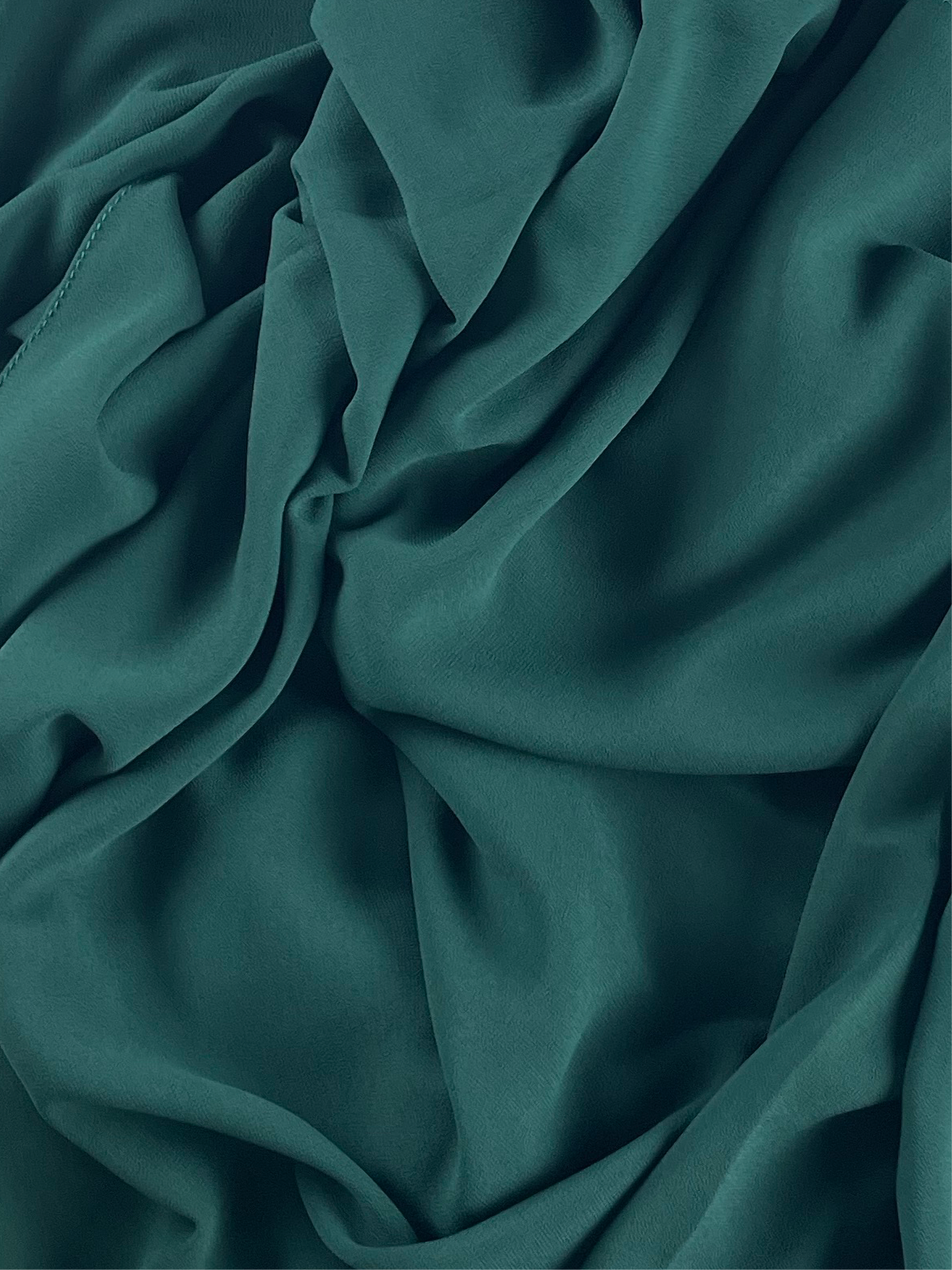 Plain Chiffon - EMERALD GREEN