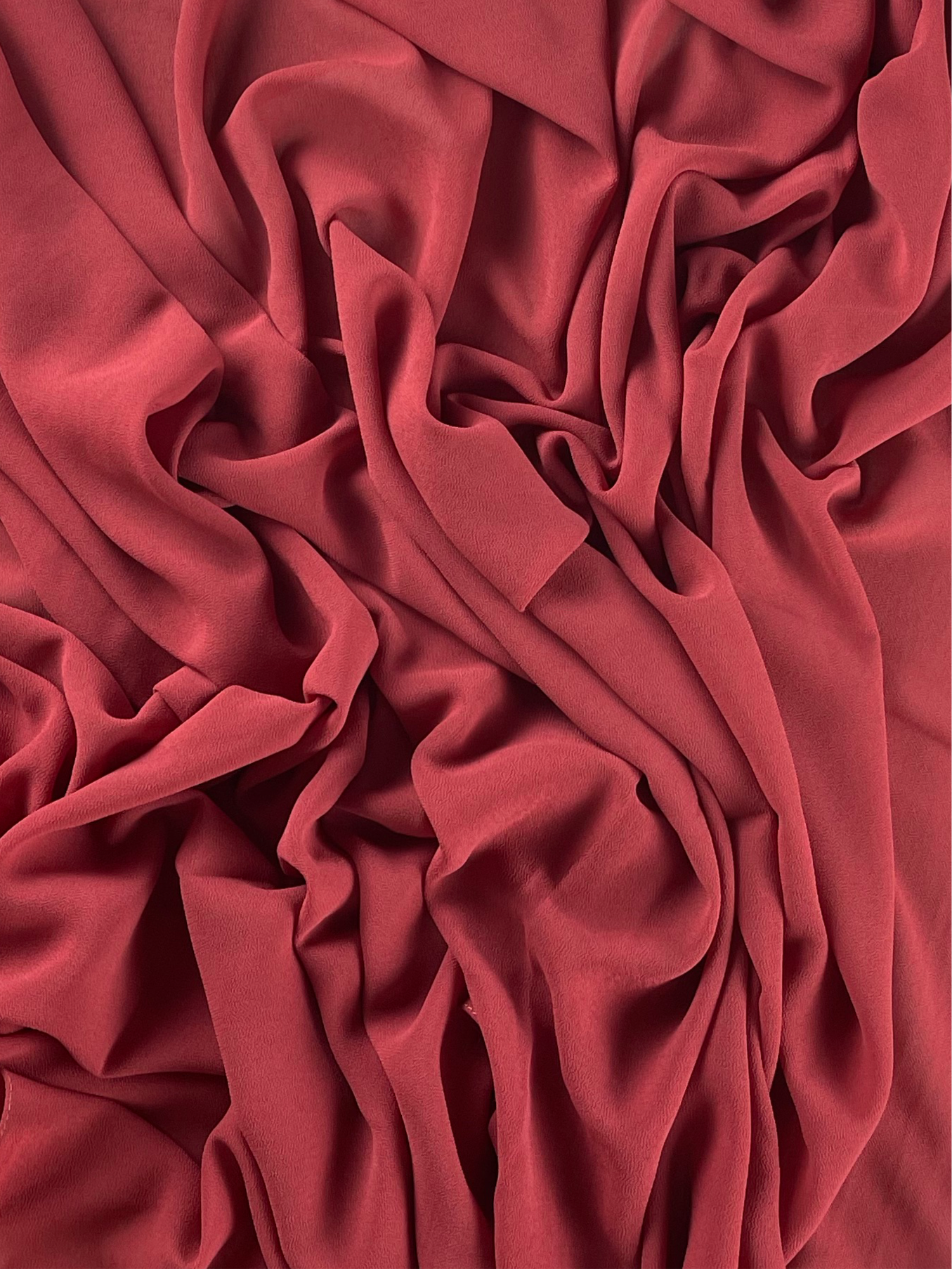 Plain Chiffon - RED