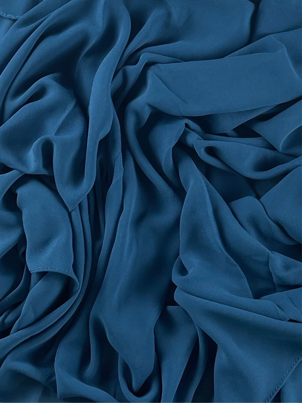 Plain Chiffon - LONDON BERRY BLUE