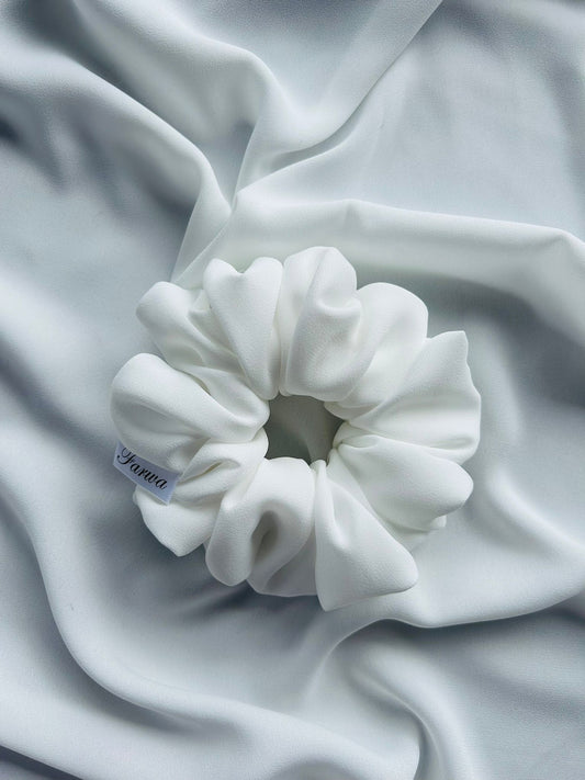 Georgette Scrunchie - Cloudy