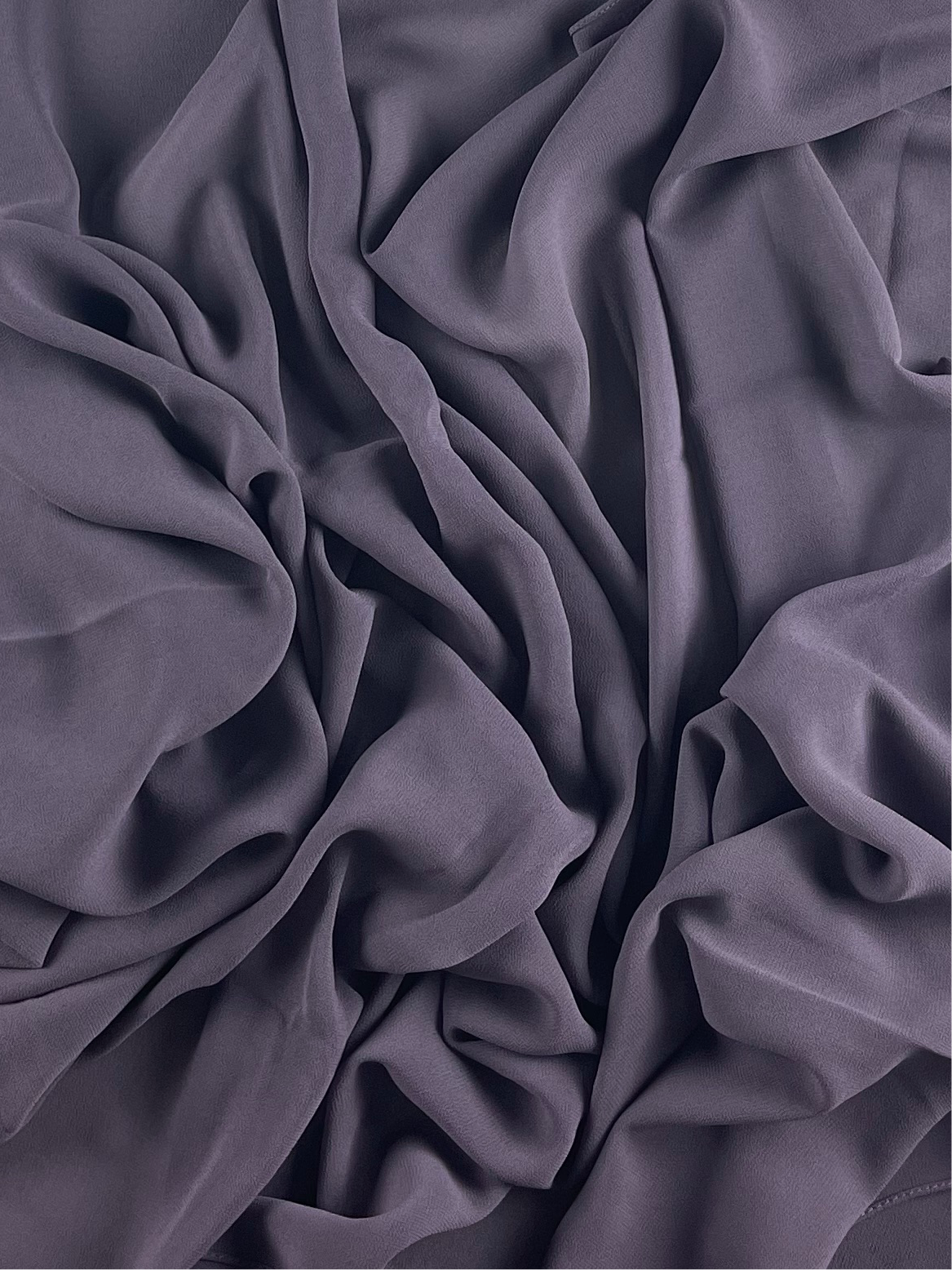 Plain Chiffon - LUNAR PURPLE