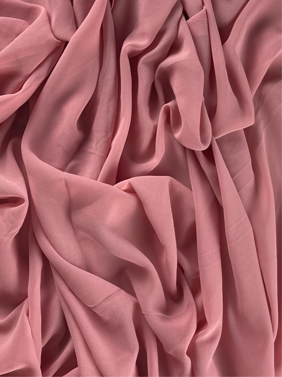 Plain Chiffon - POSH PINK