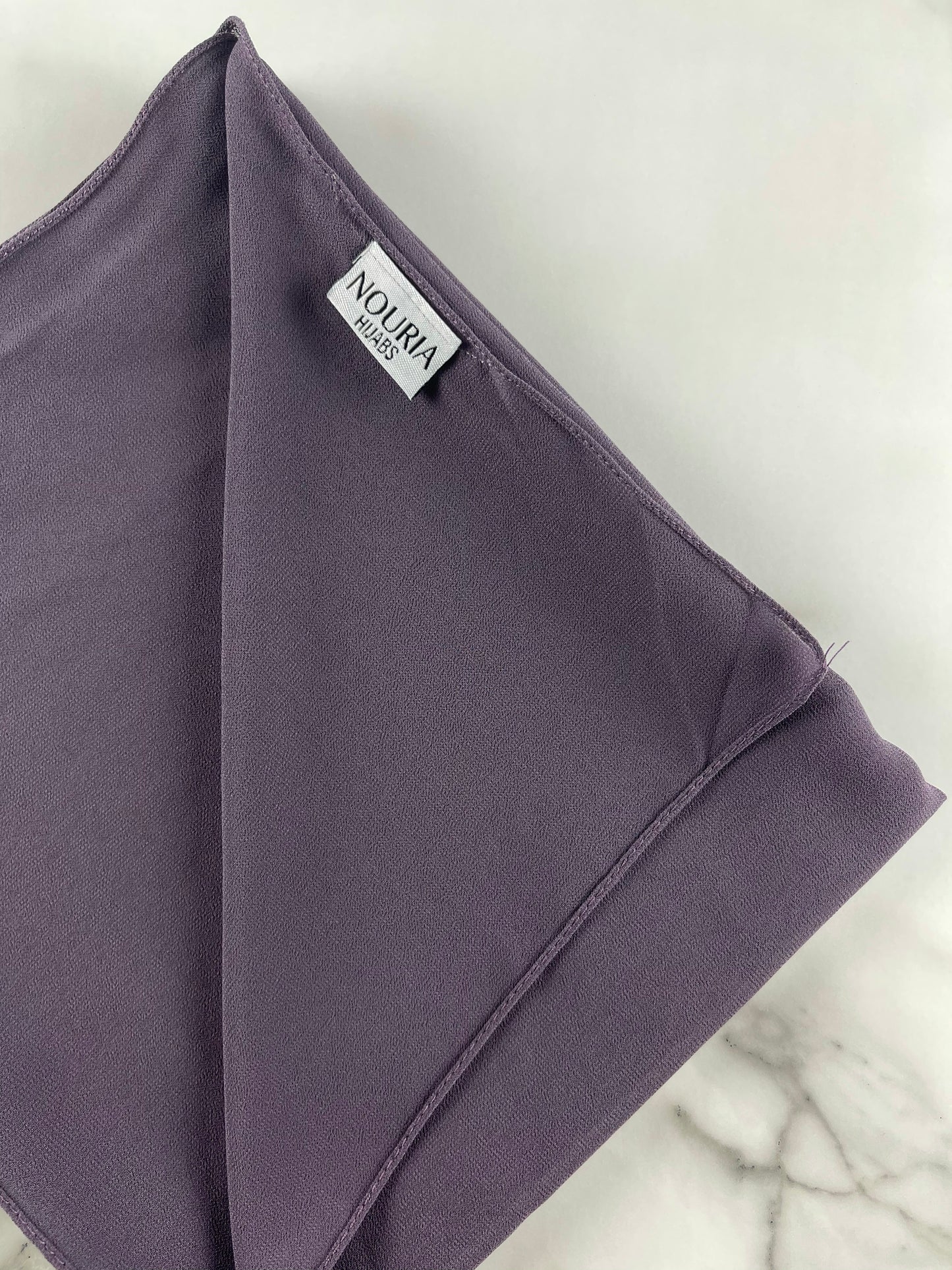 Plain Chiffon - LUNAR PURPLE