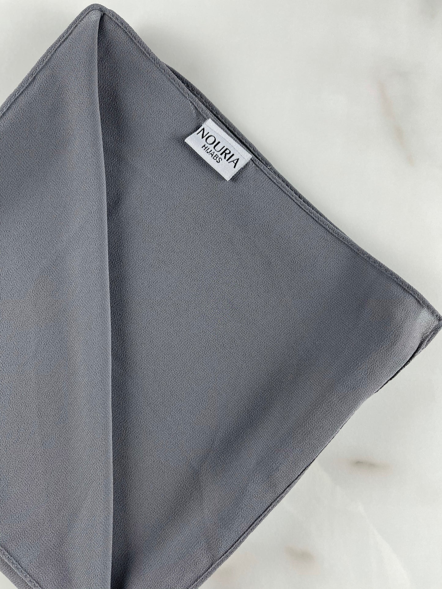 Plain Chiffon - FRIARS GREY